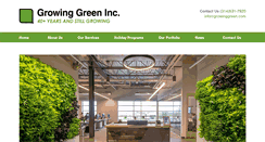 Desktop Screenshot of growinggreen.com